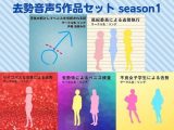初期去勢音声5作品セット season1 サークル リング