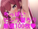 ろりろり 脇フェチぴんく髪ちっぱい貧乳特化！！！詰め合わせ100枚！！