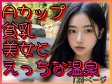 Aカップ貧乳美女とえっちな温泉 ?おまんこ露出?